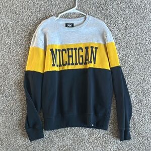Michigan Colorblock Sweater - Size XL Men’s